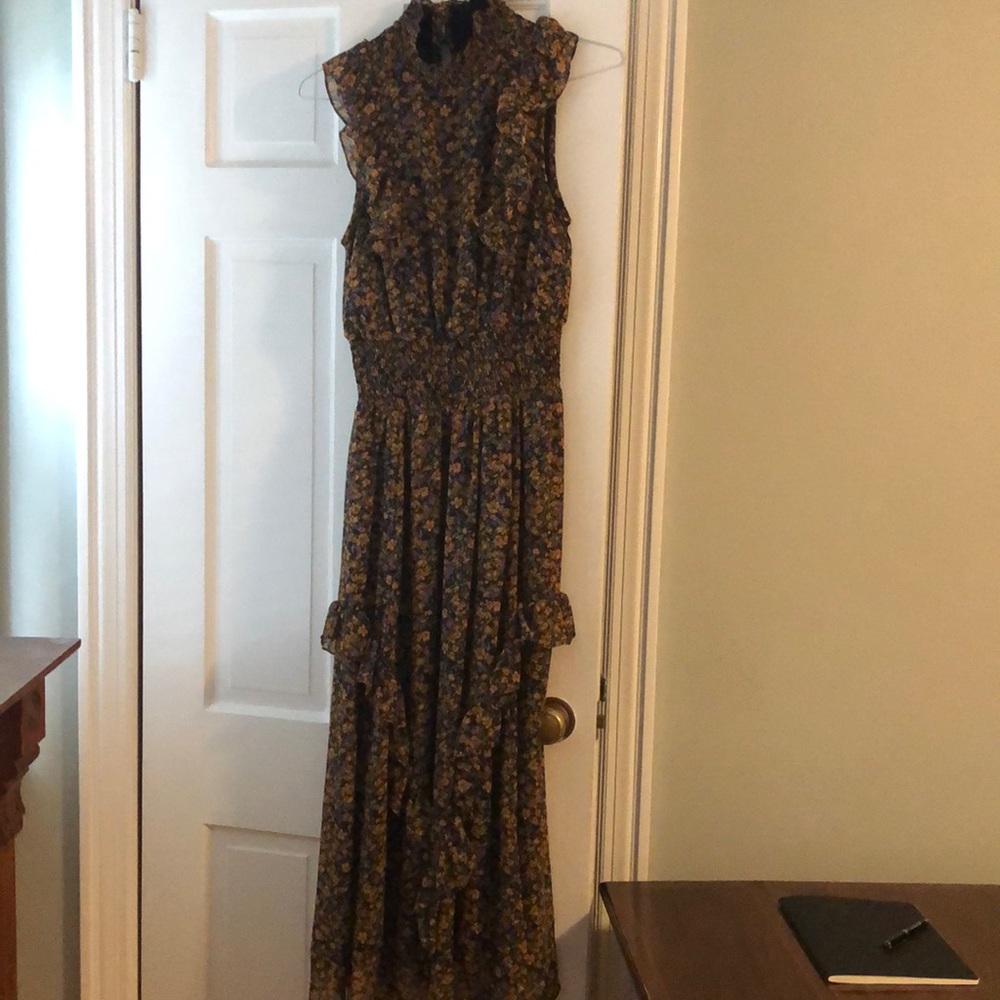 Lulus high neck maxi dress